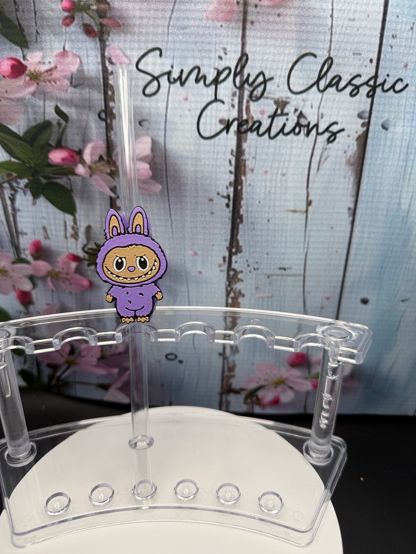 Labubu - 3D Straw Topper