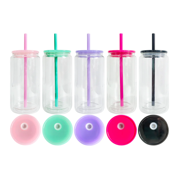 16 oz Acrylic Snow Globe Tumblers – Shake, Sip & Show Off!