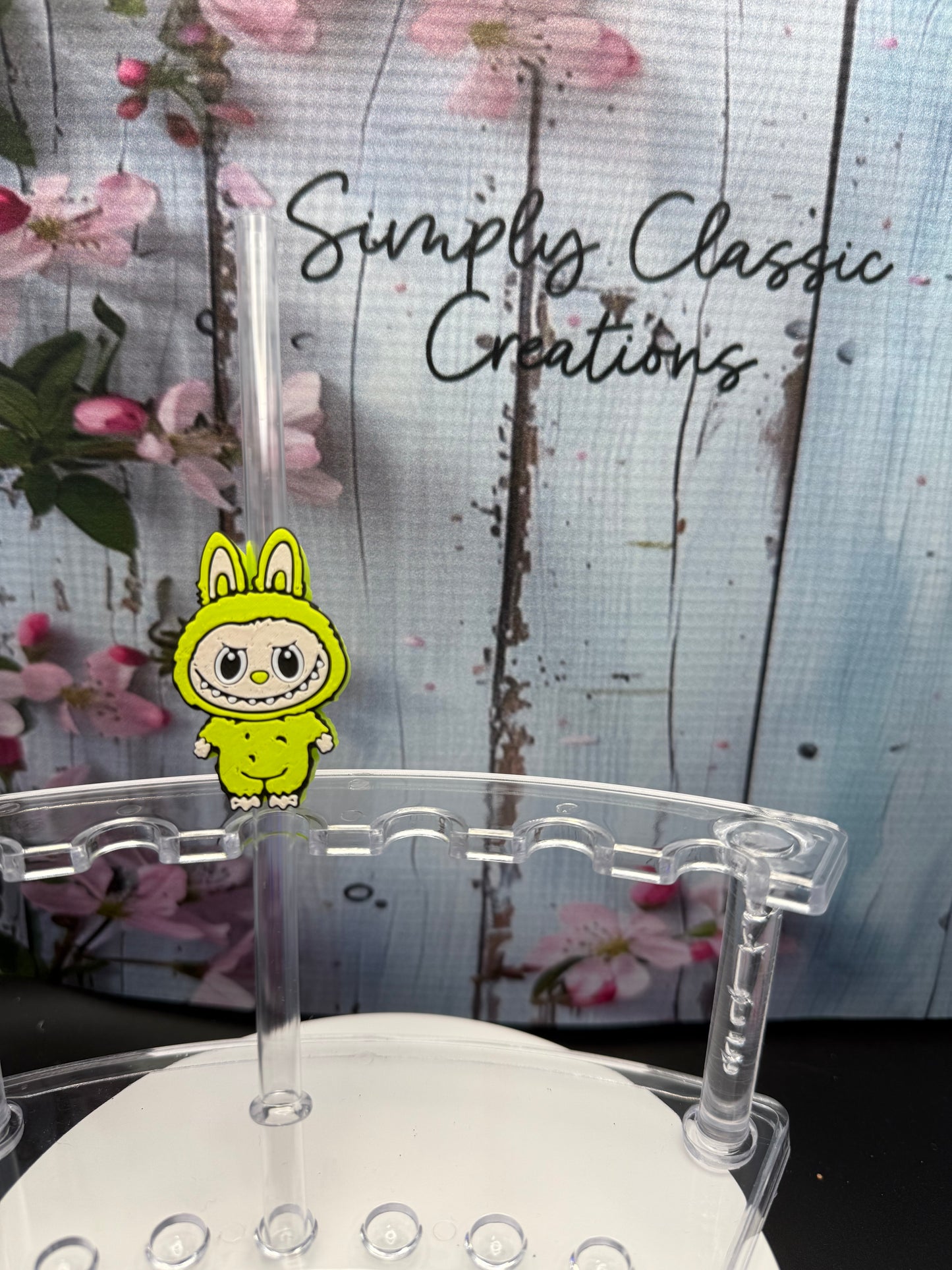 Labubu - 3D Straw Topper
