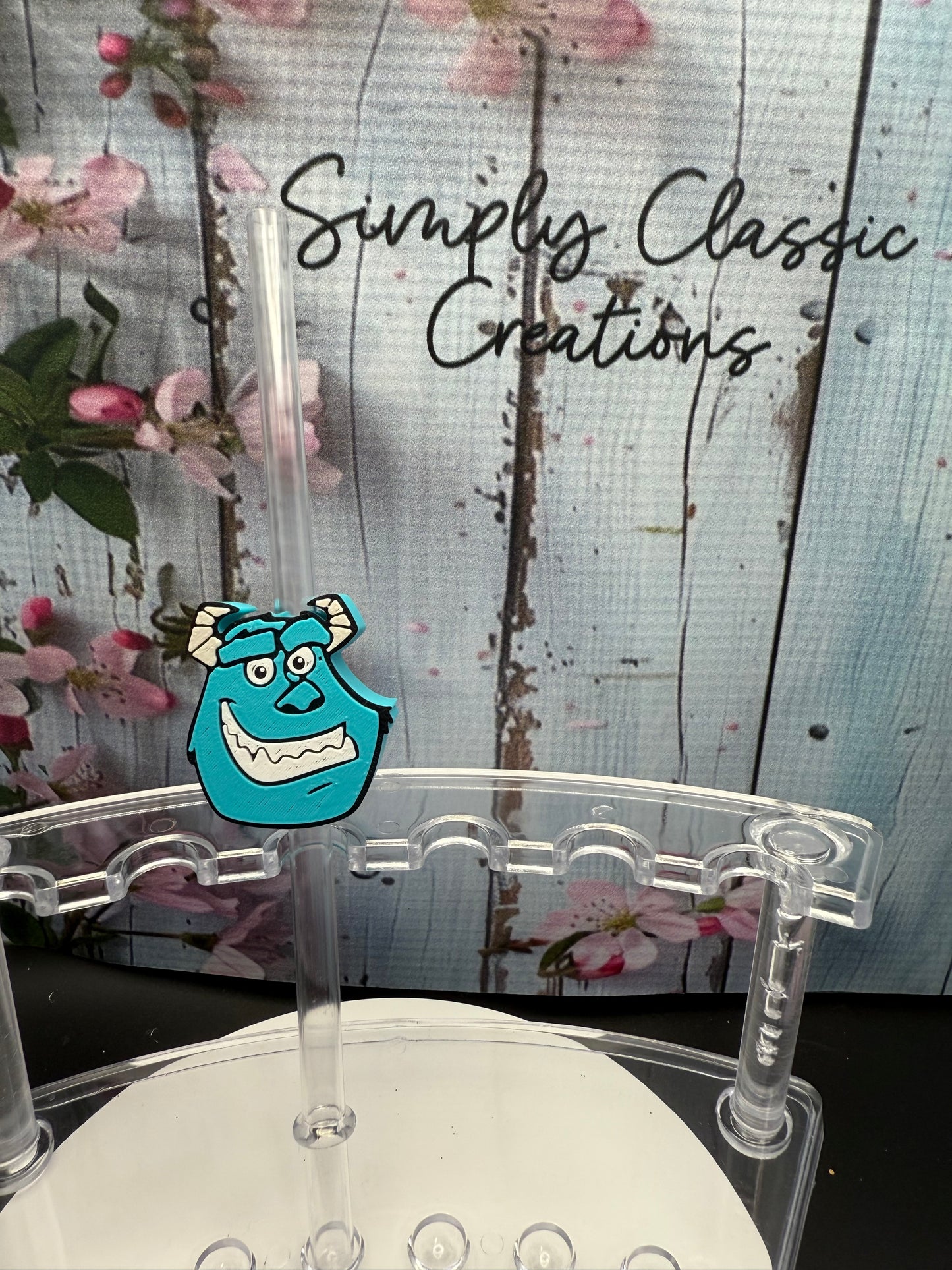 Monsters Inc - 3D Straw Topper