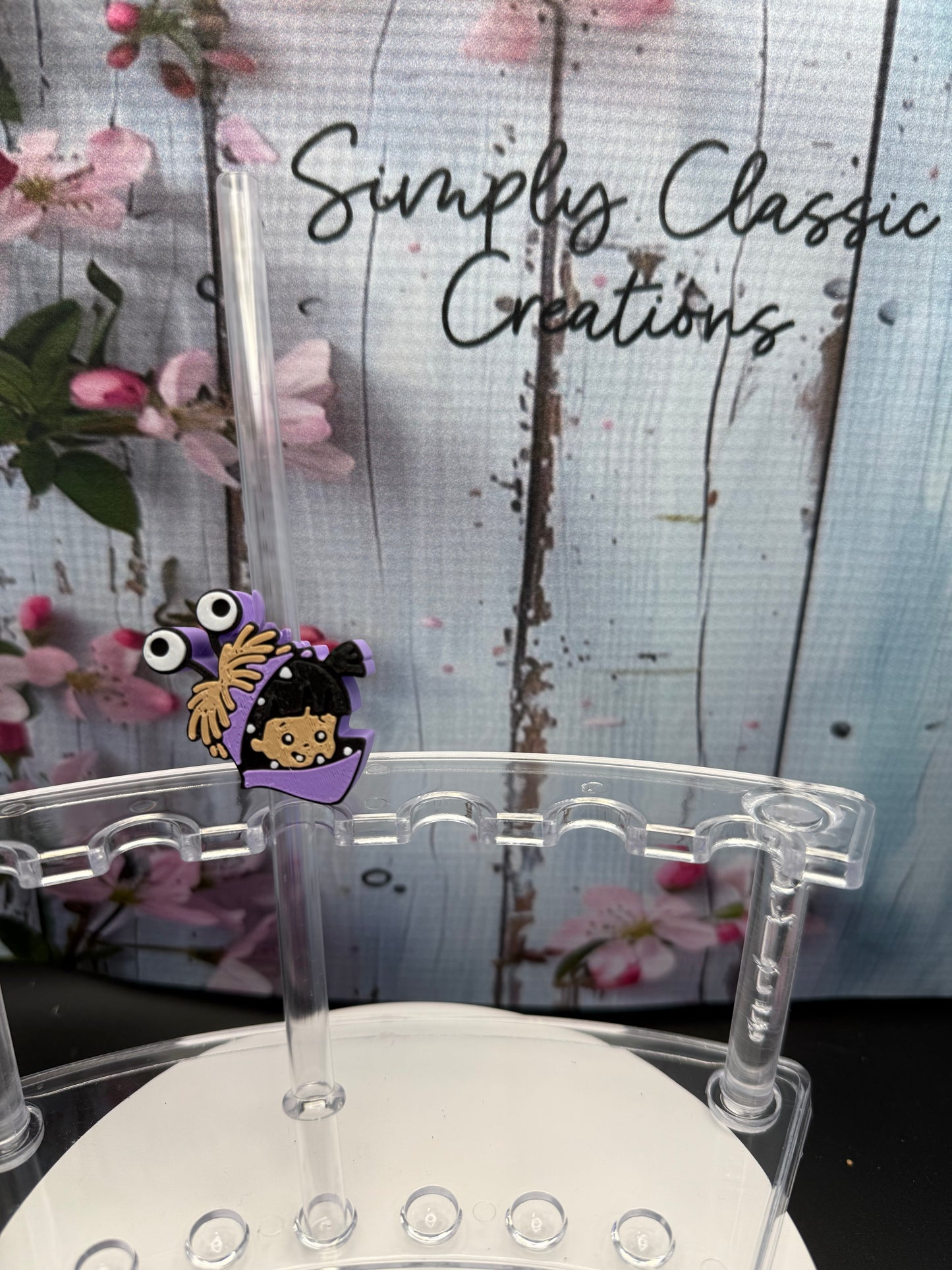 Monsters Inc - 3D Straw Topper