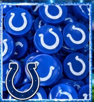 Colts Polymer Clay Pieces