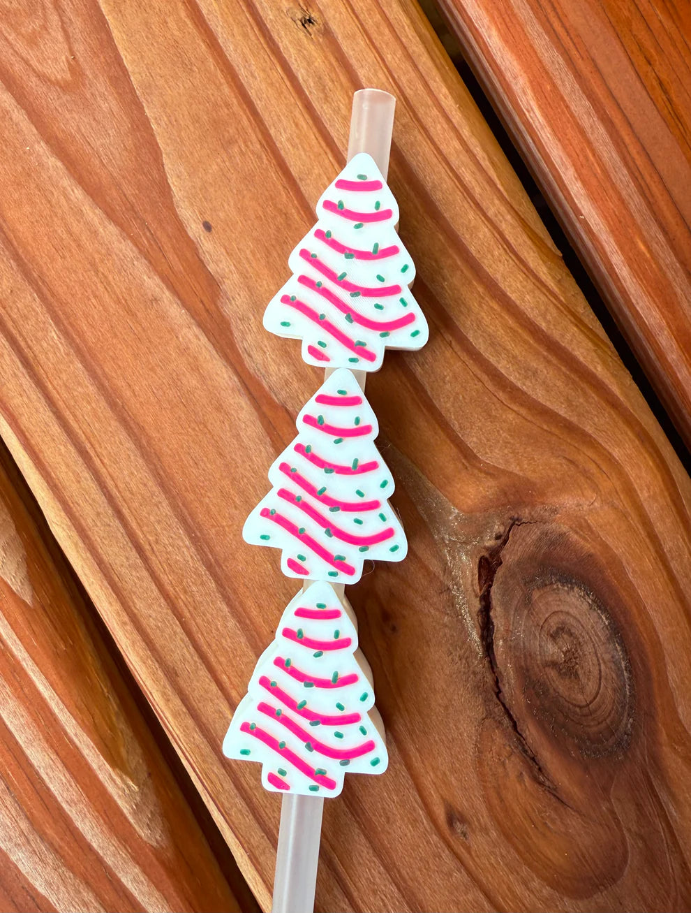Debbie Tree - 3D Straw Topper