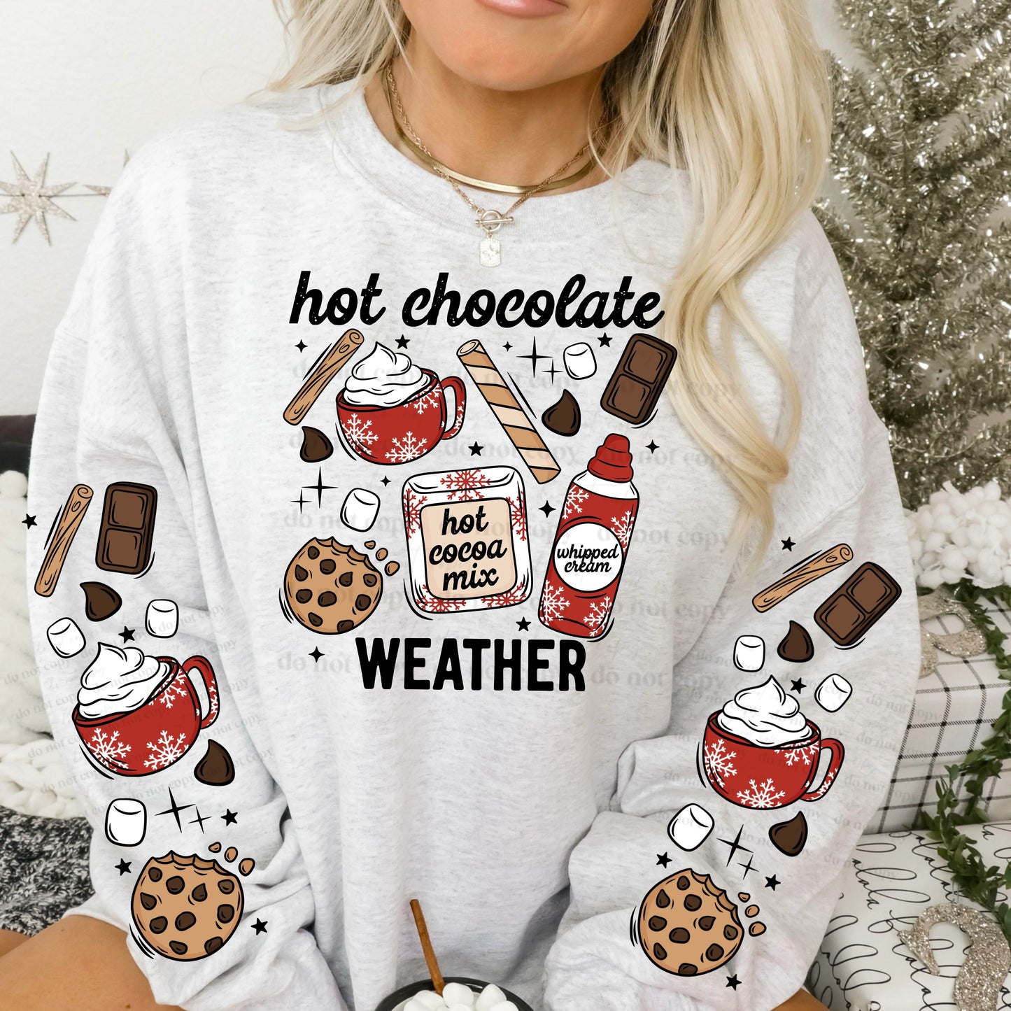 Hot Chocolate Weather Collage (Front and Sleeves)