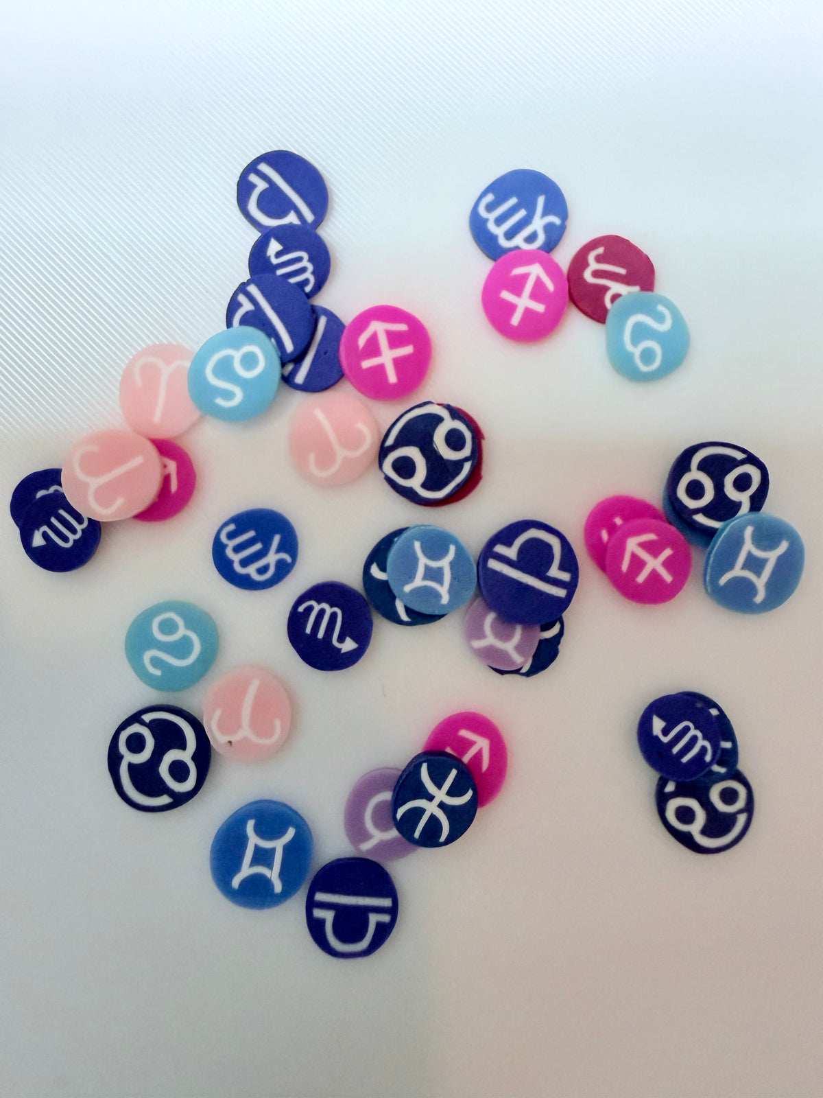 Zodiac Mix Polymer Clay Pieces