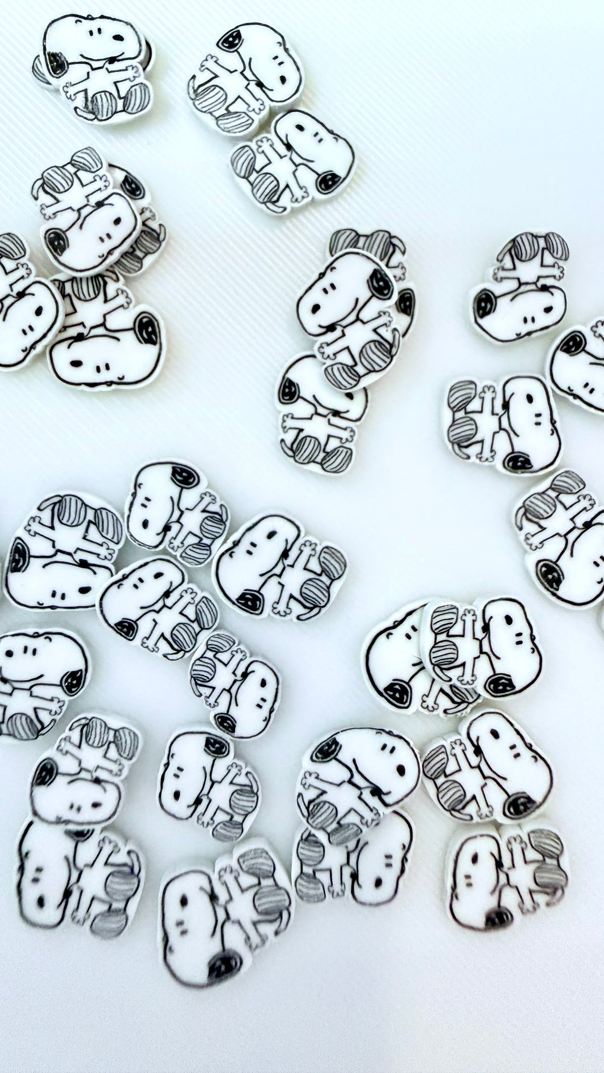 Snoopy Polymer Clay Pieces