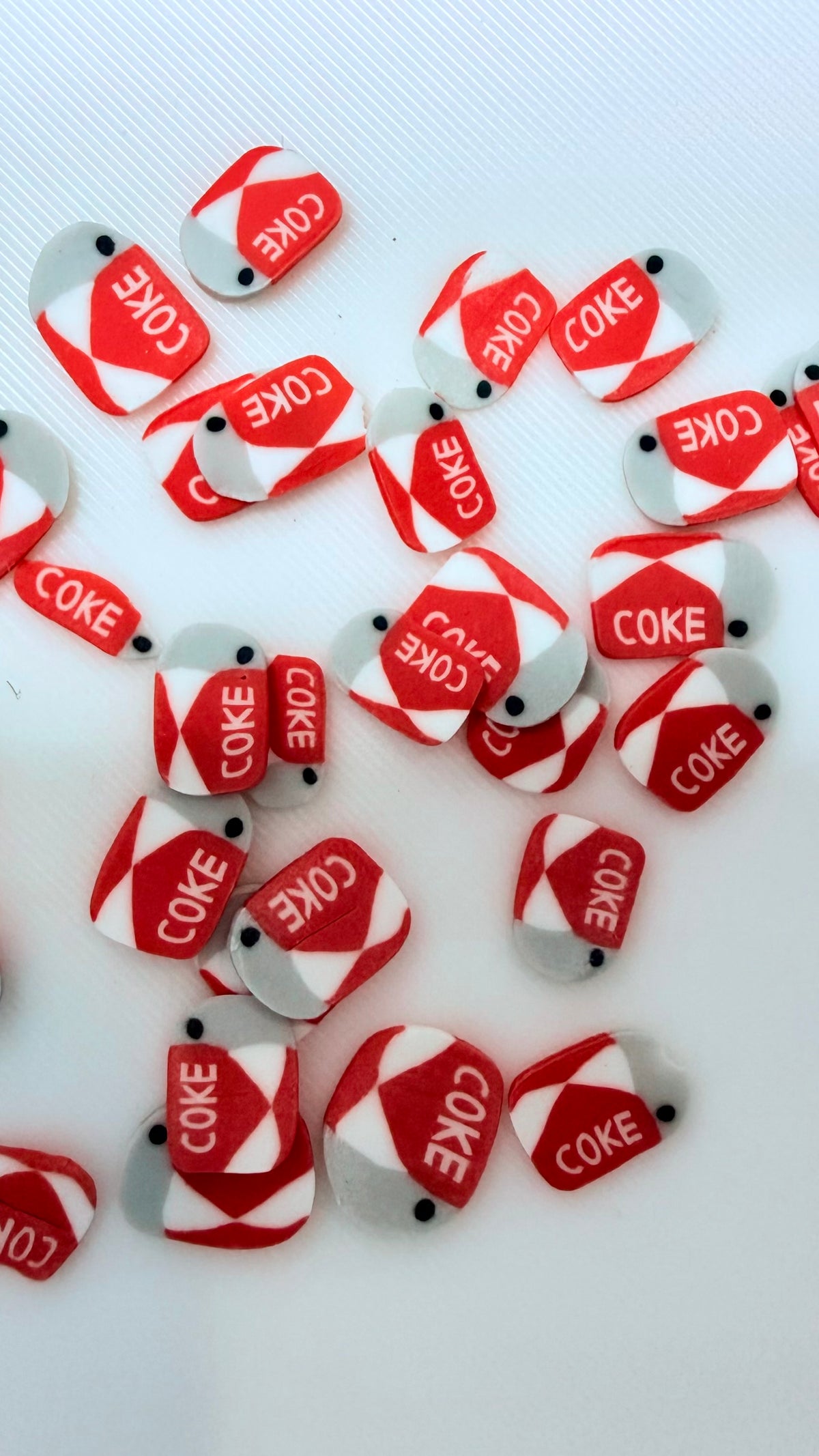 Cola Polymer Clay Pieces
