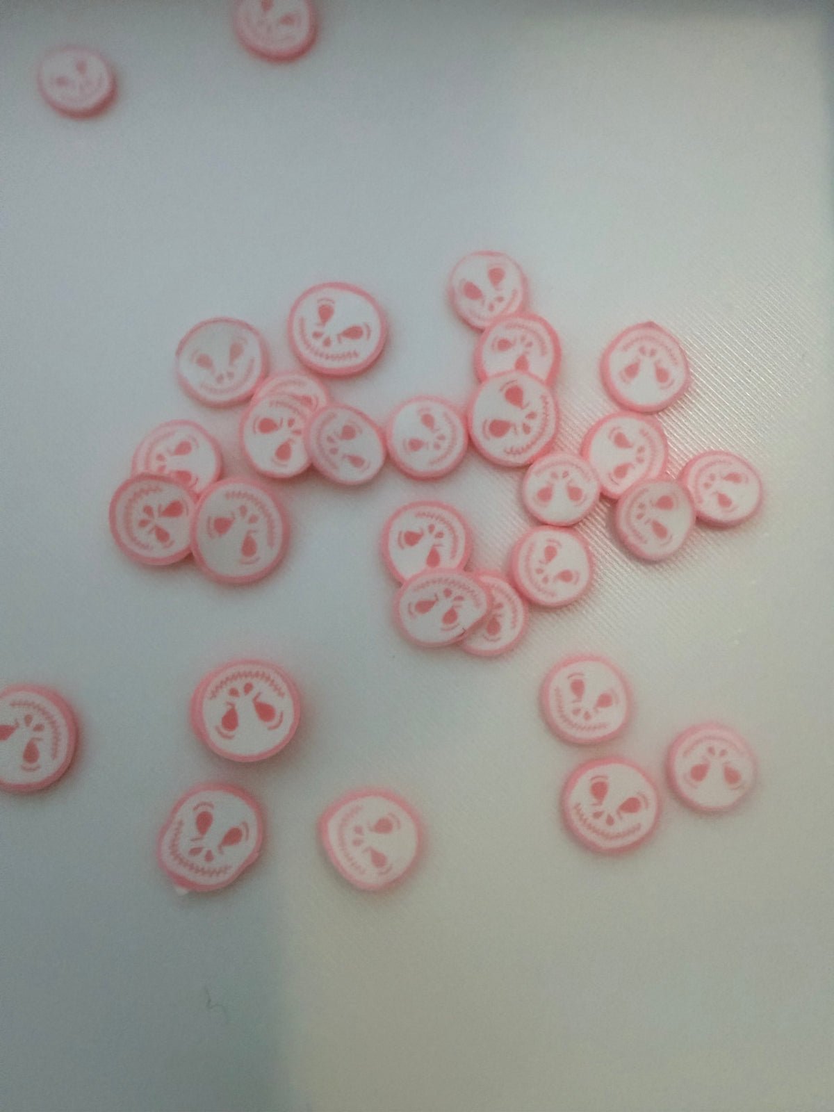 Pink Jack Polymer Clay Pieces