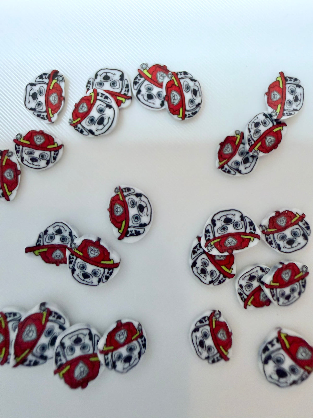 Marshall Polymer Clay Pieces