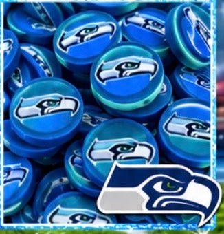 Seahawks Polymer Clay Pieces