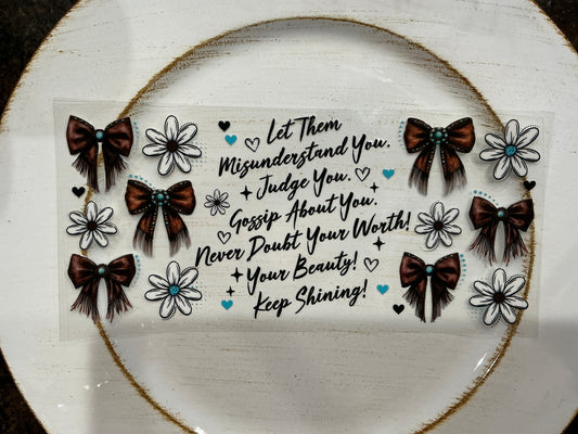 Tumbler Wrap # 252