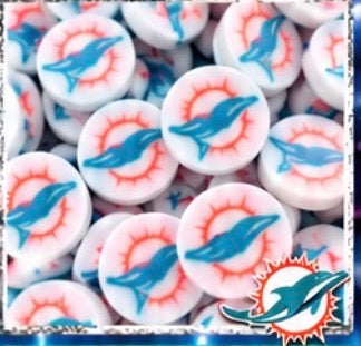 Dolphins Polymer Clay Pieces