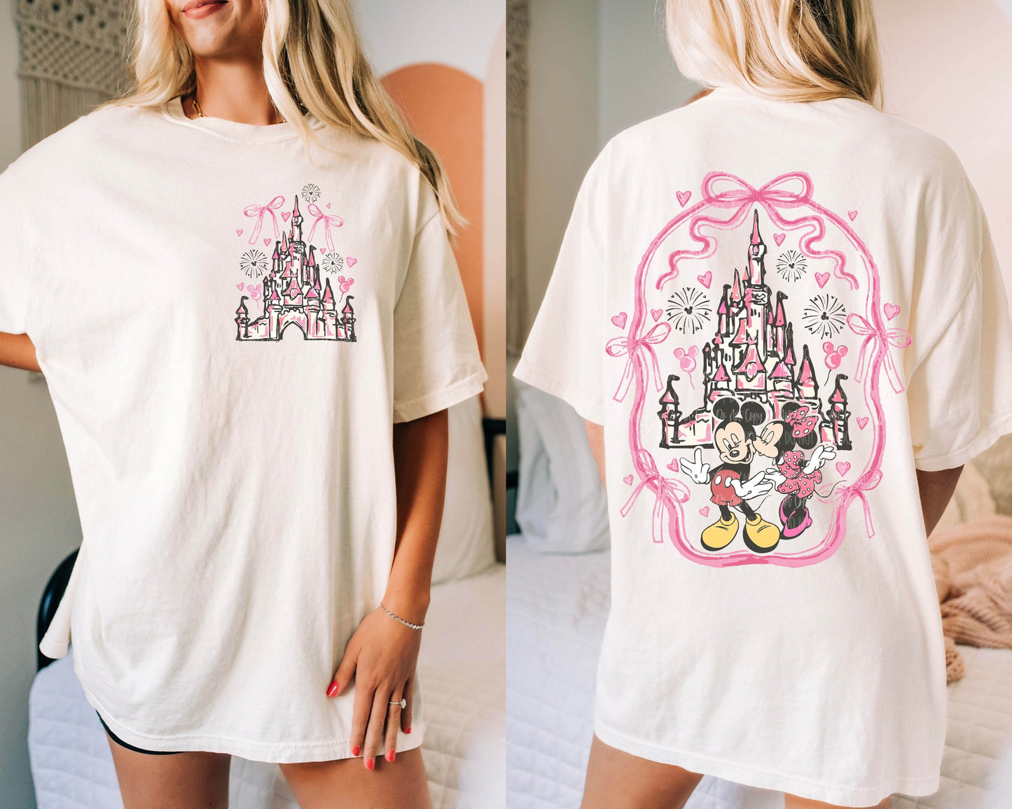 Castle Mouse (Back and Front)