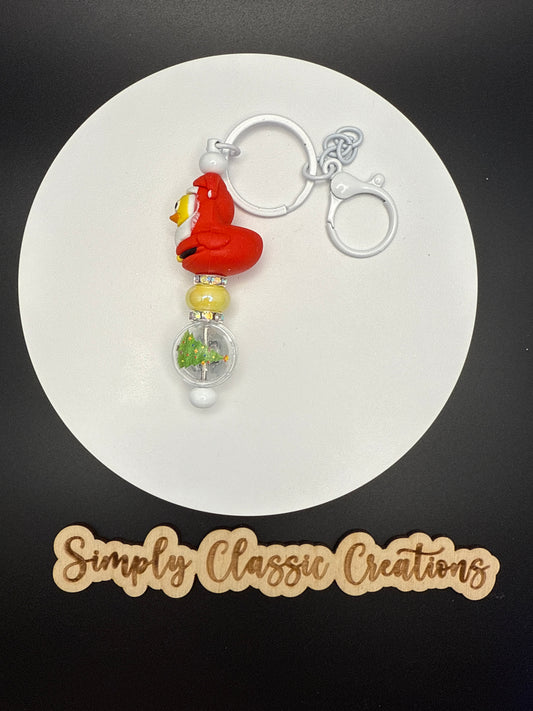 Keychains - Santa Duck (lights up)