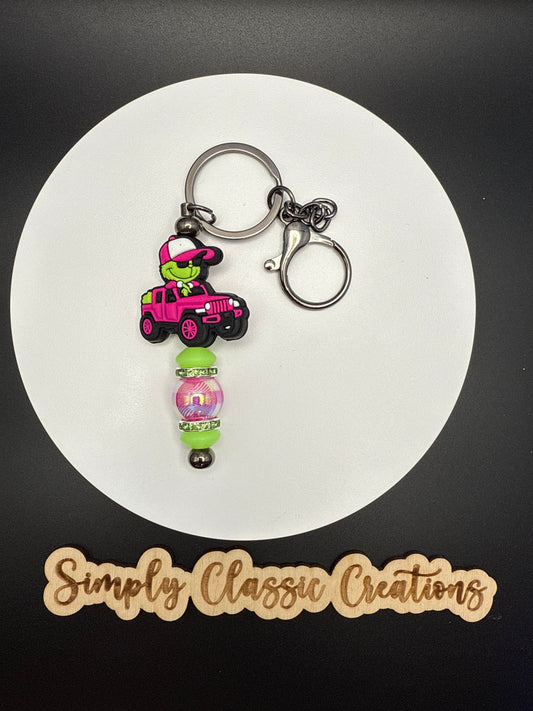 Keychains - Grinch Jeep