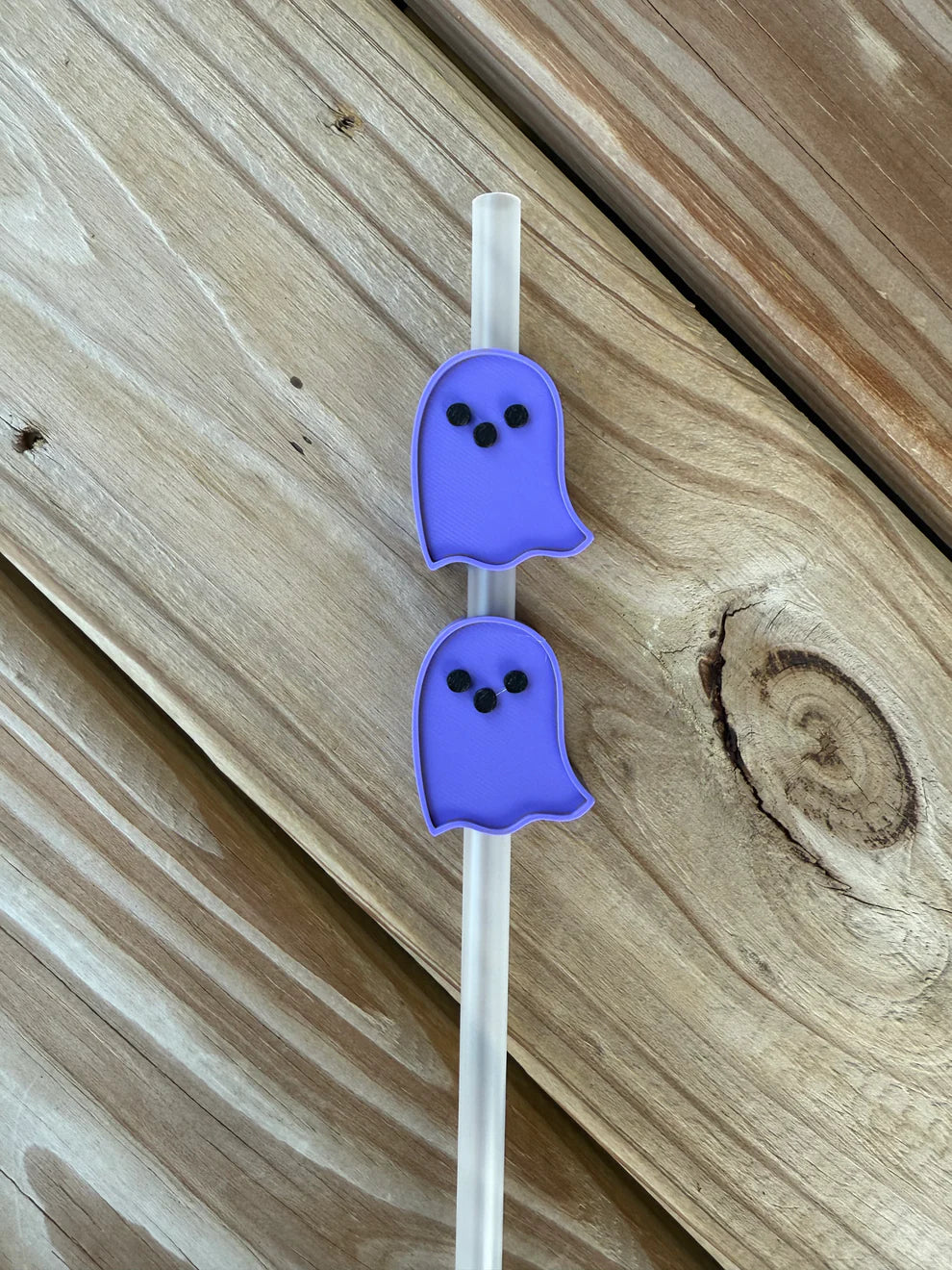 Ghost - 3D Straw Topper