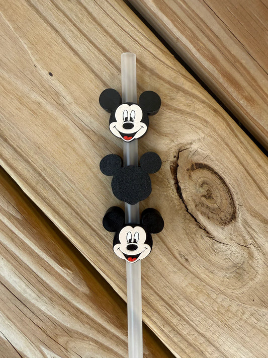 Mouse - 3D Straw Topper
