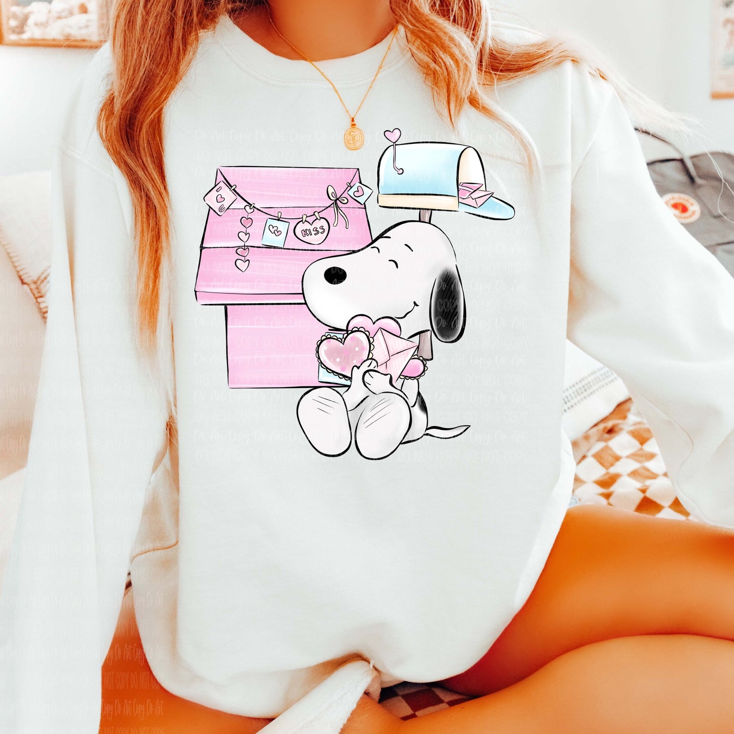 Pretty Pink Snoopy