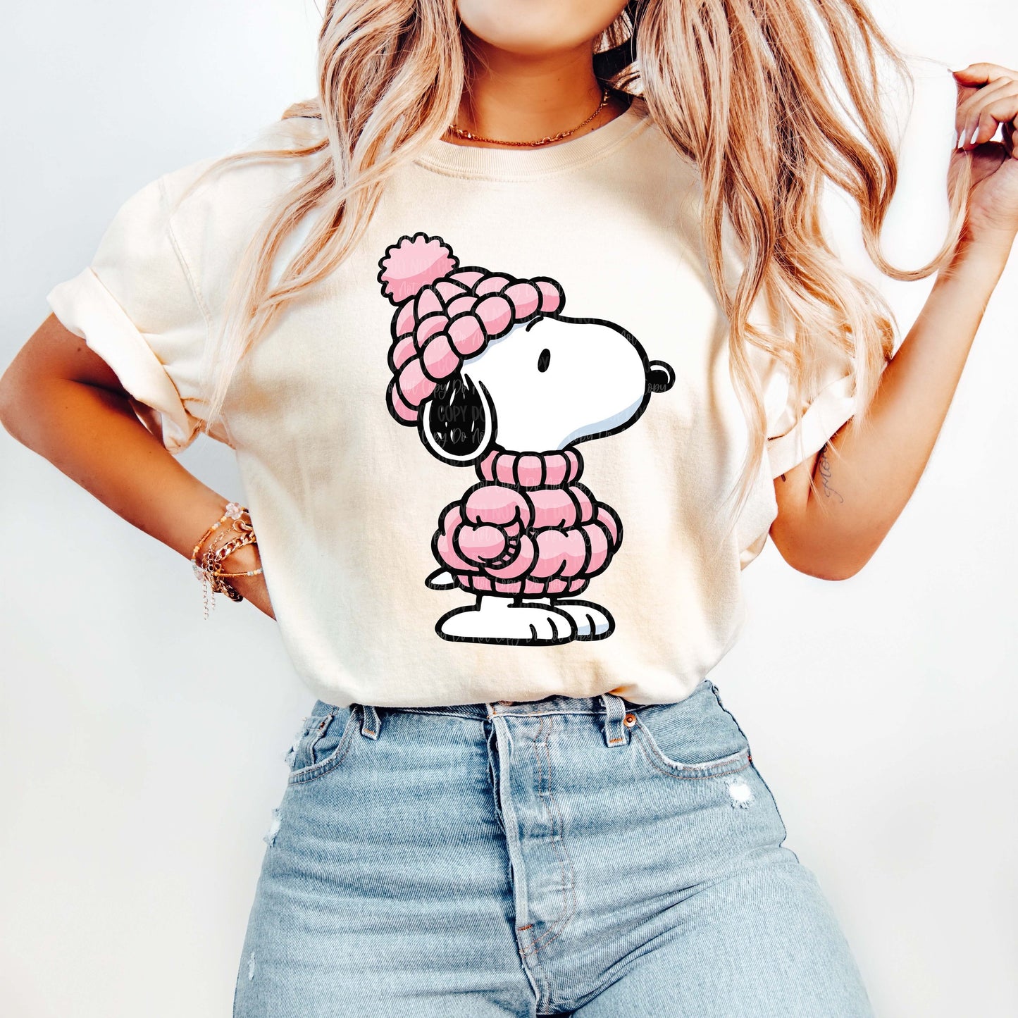 Snoopy Pink Puffer